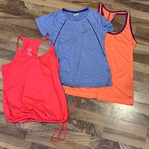 Various Athletic tops
